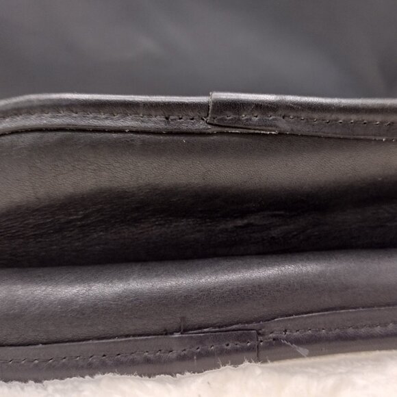 Vintage Coach Black Style 9935 Style /Hadley Zip Top zipper closure/Front PKT - Picture 10 of 16